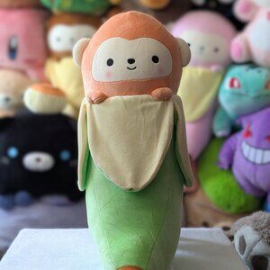 Round 1 Takashoji 20" Green Monkey in Banana